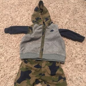 3 piece camo outfit
